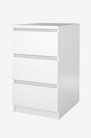 Tvilum - Naia Byrå 3 lådor - Paket - Vit - Byråar - Från Homeroom