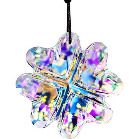 45mm Hängande Kristall Fyraklöver Chandelier Prisma Hängande Solfångare