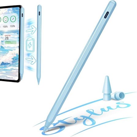 2025 Nyeste Modell Stylus Penn for iPad A16, Apple Pencil A16 Kompatibel med iPad 11.-6., iPad Pro M4 13/12.9/11, iPad Air M3/M2, iPad mi