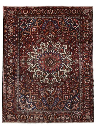 Medallion Large Bakhtiari Rug 327X405 Wool