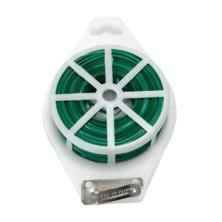 Klatreplantebånd 100m - Grøn Multifunktionel Metalplantepodning