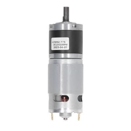 DC planetarisk girmotor kobberrotor stor torsjon CW CCW DC reduksjonsmotor DC12V 310RPM
