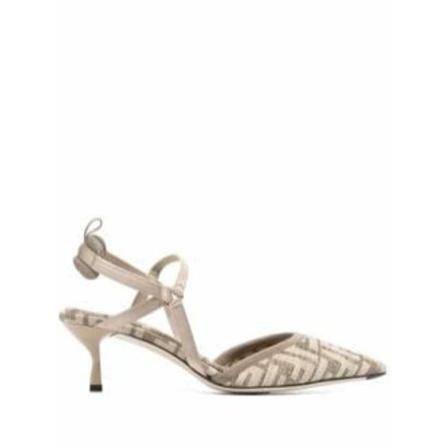 Fendi Pumps , Beige , Dames , Maat: 37 EU