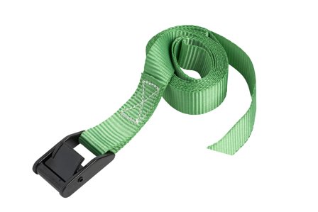 Ironside 100191 Kiristyshihna 400 kg, 2 kpl:n pakkaus 2 m, vihreä, Autotalli & ajoneuvot