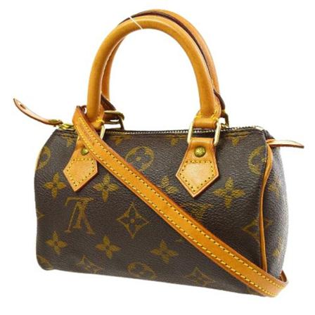 Louis Vuitton Vintage, Pre-owned Canvas louis-vuitton-bags Bruin, Dames, Maat:ONE Size