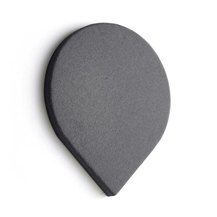 Akustický panel POLY, kapka, 965x800x56 mm, nástěnný, tmavě šedá