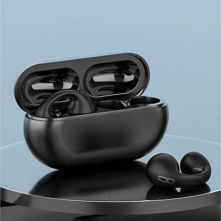 YYK-Q80 Bluetooth-headset støjreduktion ørekrog bevægelse digitaldisplay ekstra lang udholdenhed øreklips Bluetooth-headset med mikrofon