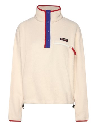 Columbia Sportswear Helvetia Ii Cropped Half Snap Fleece Beige