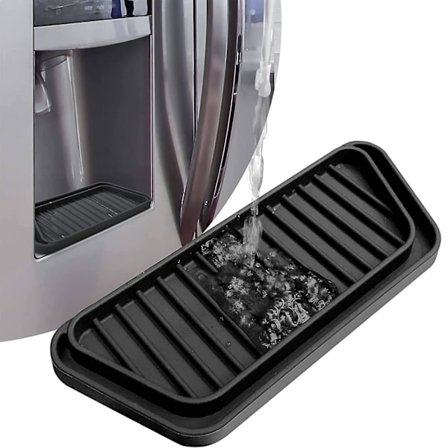 Drypbakke til køleskab, Mini køleskabs drypbakke beskytter is- og vanddispenserbakke Køleskab Spild Vandpude Opsamlingsbassin (FMY)