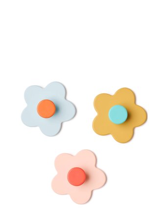Kid's Concept Hook Flower Mix 3 Pcs - Multi/patterned - ONE SIZE