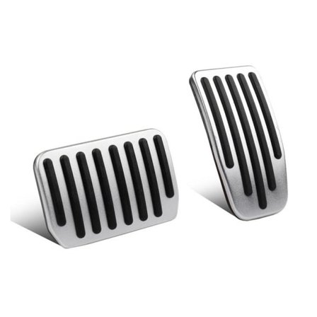 Aluminium legering Fot Pedal För Tesla Modell 3 Y Accelerator Gas Bränsle Broms Pedal Stands Pedal Buds Mats Kåpa