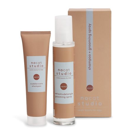 nocat studio Cuddle+Care Shampoo & Refresh+Detangle Groomingspray Double-Pack, Tøj & Bolig, Tilbehør Til Kæledyr, Hundeshampoo