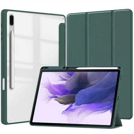 TAB S10 FE Plus 13,1-tommers Tablet Cover, Akryl Tablet Cover (Mørkegrøn)