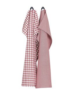 Keittiöpyyhe Bella kierrätysmateriaalia 2/pak Roosa