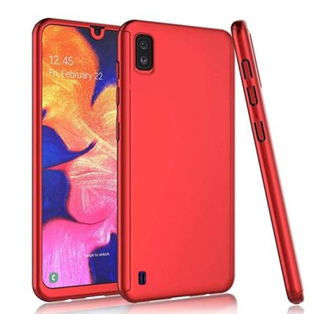 Samsung Galaxy A10 - Ammattimainen iskunkestävä Floveme-kuori Red Röd