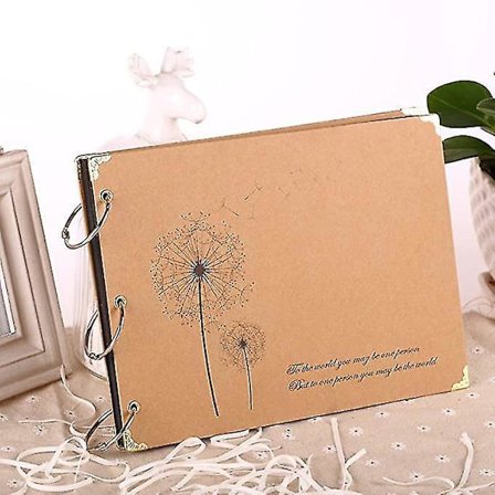 Scrapbook-albumi DIY Hääpäivä Äitienpäivä 26 Sivua