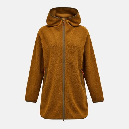Peak Performance - Pile Long Zip Femme