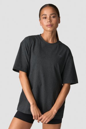 ICANIWILL - Everyday Cotton T-shirt Grey Melange - Dame - ICIW