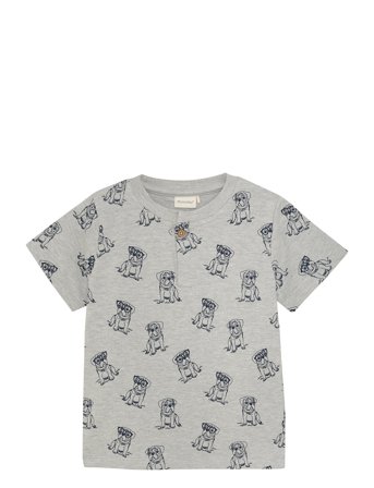 Minymo | T-Shirt Ss Aop Sweat | 110