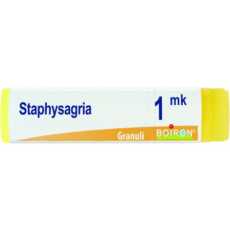 Boiron Staphysagria Globuli 1Mk Dose 1g