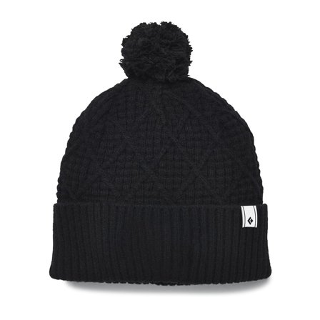 Black Diamond Cable Cuff Pom Beanie mössa