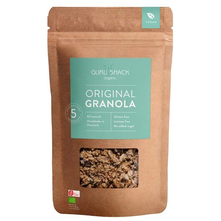 Guru Snack Original Granola 350 g, Helse & Madvarer, Gryn, Flager & Drys, Drys