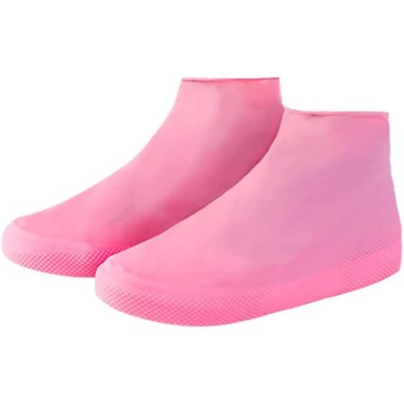 1 par latex skoovertræk genanvendelige vandtætte skridsikre skobeskyttelse