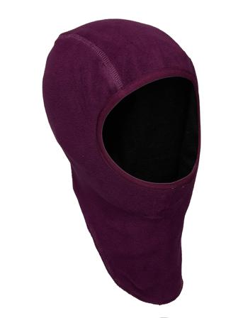 Balaclava, Fleece W. Windstop Purple Color Kids