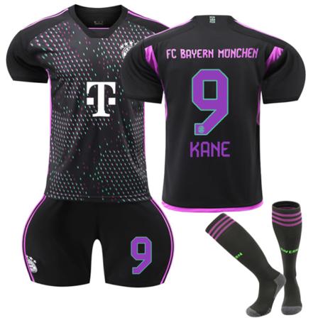 2324 Bayern vieraspaita nro 9 Kane Jersey Set sukkien S