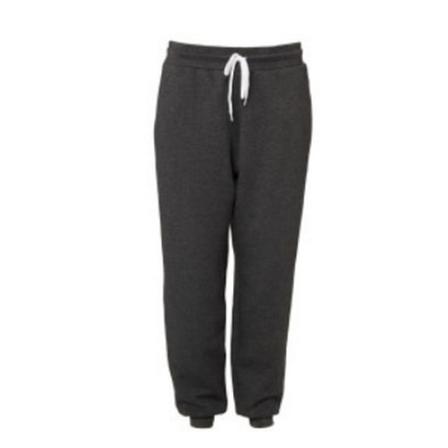 Bella + Canvas Unisex Jogger Sweatpants M Mørkegrå Heather M zdq