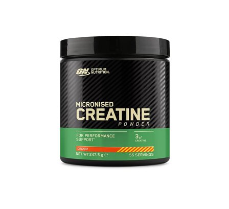 Optimum Nutrition Flavoured Creatine Powder Orange 248 g, Helse & Madvarer, Ingredienser, Kreatin