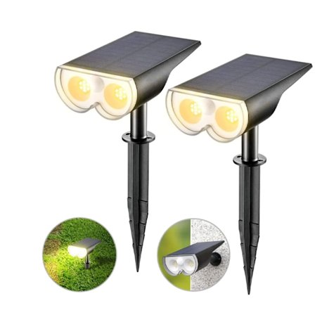 Aurinkovalot ulkokäyttöön liiketunnistimella, IP67 vedenpitävä ulkokäyttöön