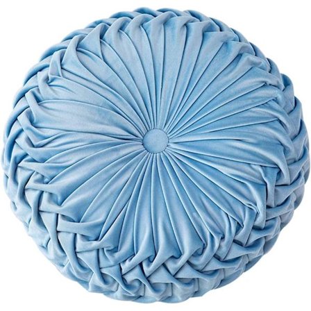 Dekorativ Kudde för Soffa 3D Pumpa Rund Sammet Kudde