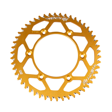 Zębatka Tylna Twenty Żółta - Fantic 450 XEF Rally 2023-2024