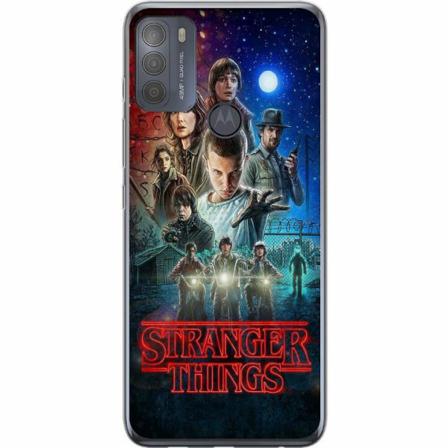 Motorola Moto G50 Mjukt Skal - Stranger Things