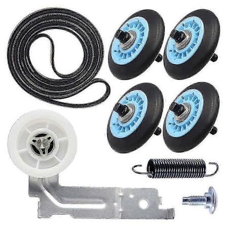 Reparationssæt til tørretumbler inkluderer DC97-16782A tørretumblerulle DC93-00634A løbehjul 6602-001655 D