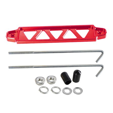 Batterifäste för bil, Aluminium Batterifäste för bil, Anodiserad