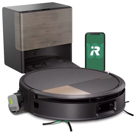 Irobot robotti-imuri iRobot ROOMBA MAX 705 COMBO ROBOT + AutoWash-telakka, Musta
