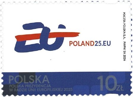 Polen - Polsk formandskab for EU's råd - Postfrisk frimærke