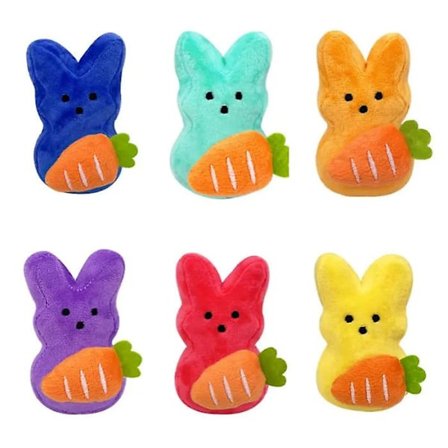 Påskkanin Plyschleksaker Dekorationer Söta Djur Kanin Fylld Docka Påskpresent till Barn