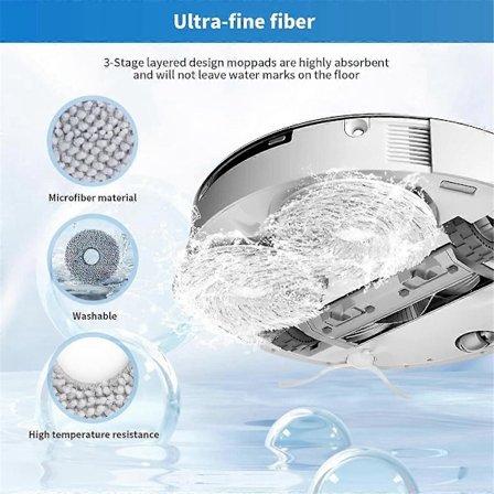 ECOVACS T20 Omni/Max/Pro -sarjan lisätarvikkeet pääsivuharja HEPA-suodatin moppiliina vaihto-osa Pa