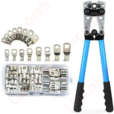 Kabel knöl krympning verktyg för tunga trådar klackar