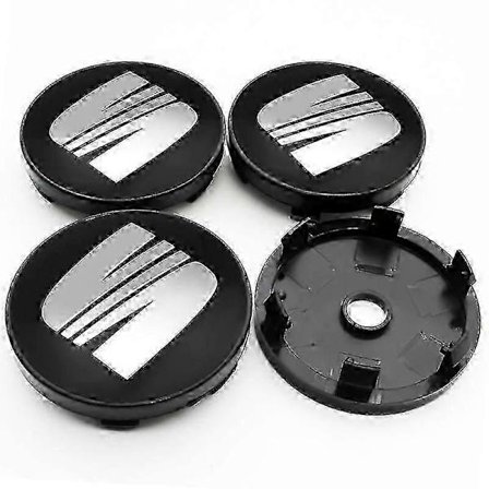 4 kpl 56mm 60mm auton pyörän keskiön napakapselin vanteen suojuksen tunnusmerkkitarrojen lisävarusteet Seat Ibiza 6j 6l Fr Ateca Altea Xl Leon 2 
