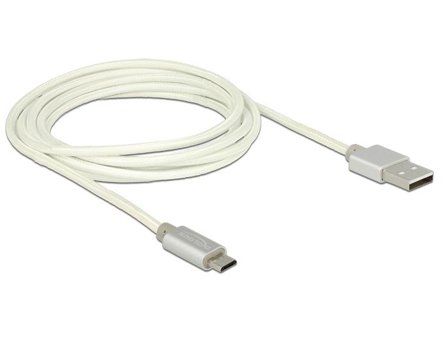 Delock USB-kabel - Micro-USB type B til USB - 2 m