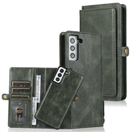 Samsung Galaxy S21 - Professionellt Praktiskt 2-1 Plånboksfodral