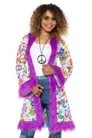 60-talls Kåpe Hippie Lilla M