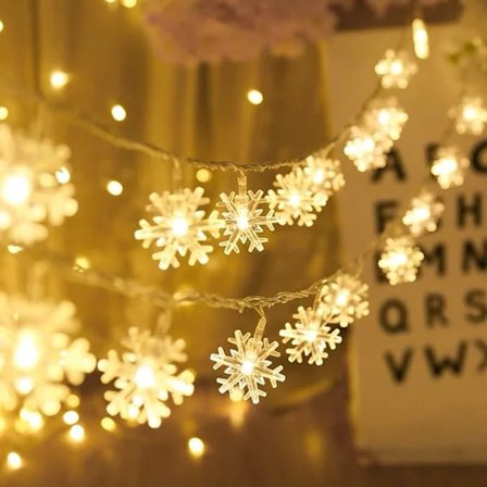 6 m 40 lampor batteridrivna fairy lights (varmvita)