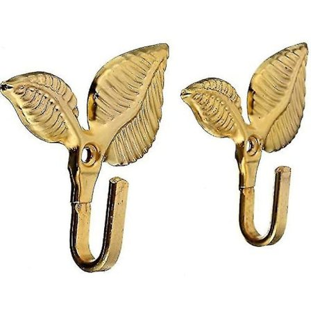 2 kpl Retro Lehti Muotoinen Sinkkiseos Seinäkiinnitettävä Pyyhekoukku Kylpyhuoneen Pyyhepidike Pyyhekoukut Kestävä Kylpyhuoneen Tarvikkeet 