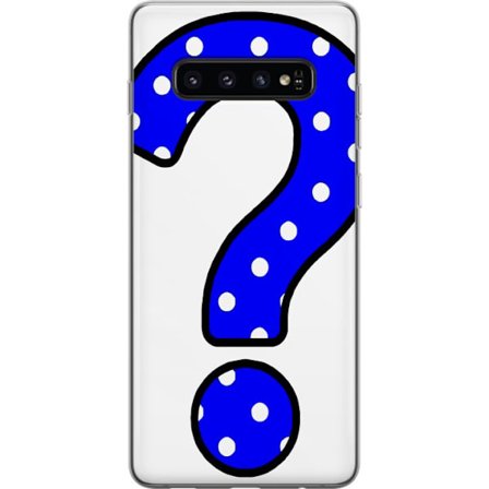Kompatibelt Mobildeksel til Samsung Galaxy S10 Spørsmålstegn Fyndiq og CDON