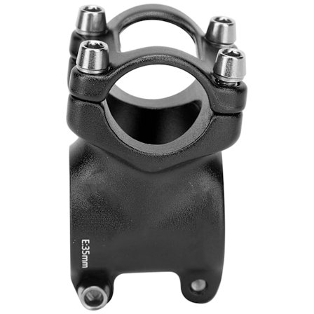 25,4x35 mm LUNJE Aluminiumlegering ihålig cykel Kort styrstam Barncykel Cykling Svart